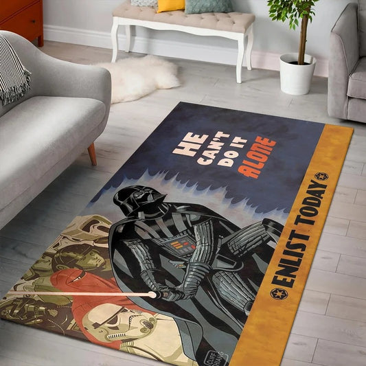 Star Wars Darth Vader einsame Carpet Area Rug