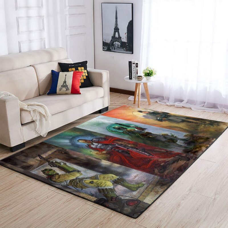 Star Wars Kopfgeldjager Carpet Area Rug