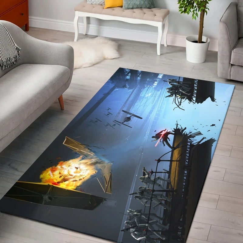 Star Wars die Kraft entfesselte Carpet Area Rug