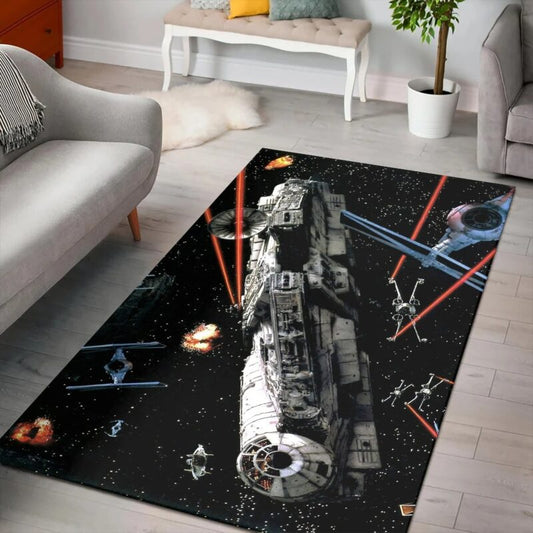 Star wars return jedi sci Carpet Area Ruge Carpet Area Rug 1