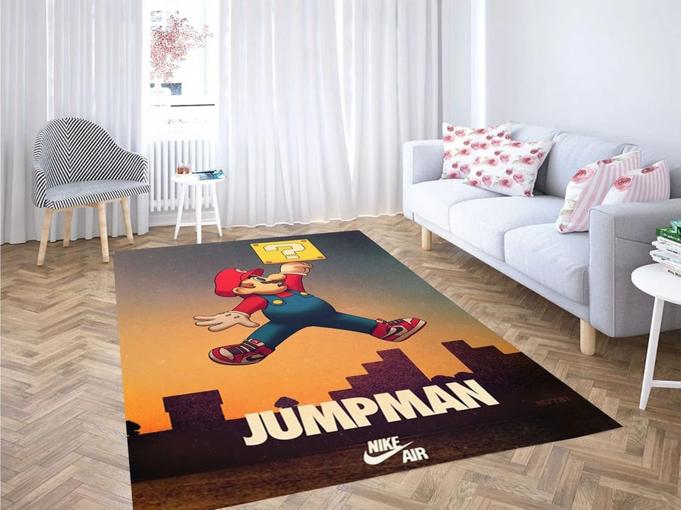 Super Mario Tapete Carpet Area Rug