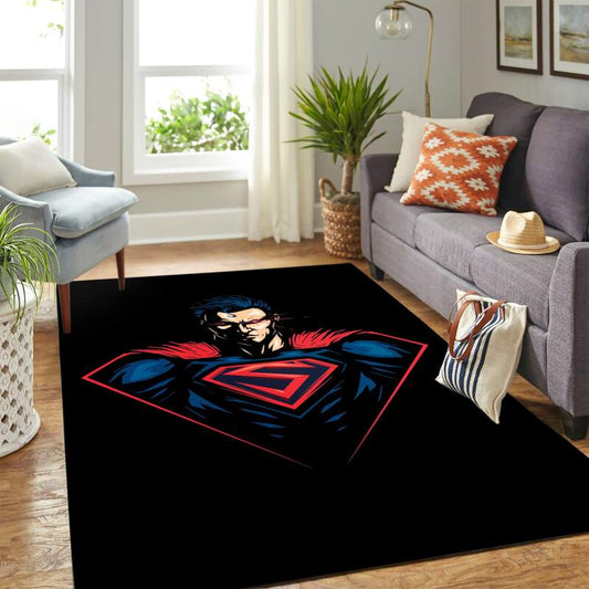 Superman Badass Carpet Area Rug