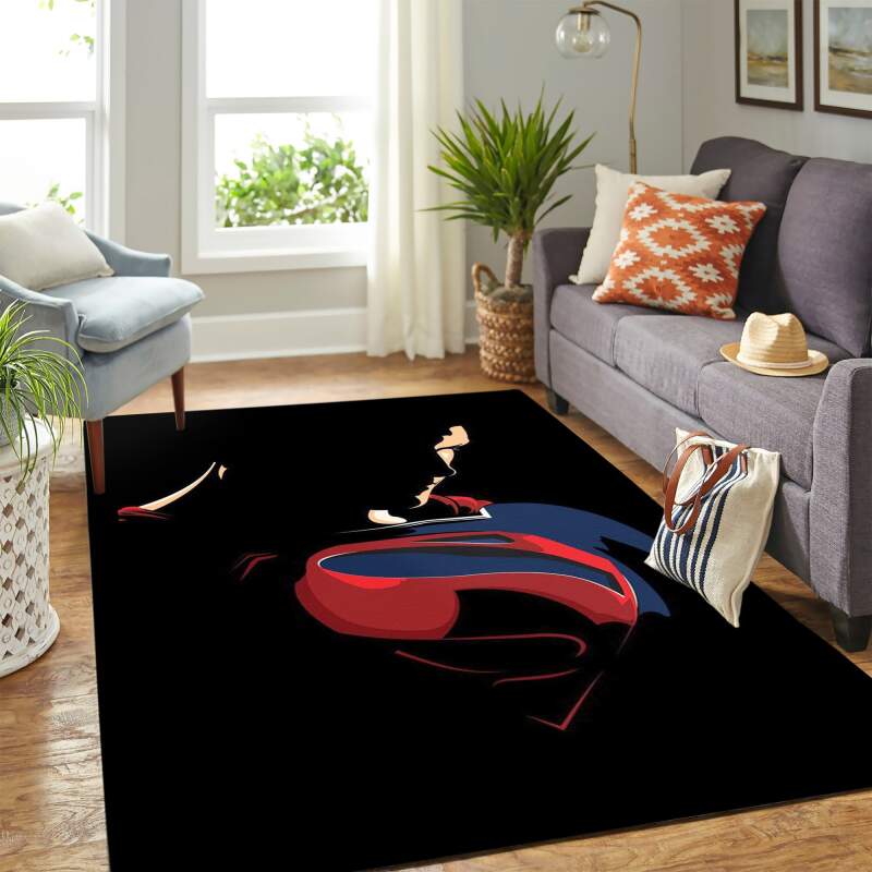 Superman Sad Carpet Area Rug