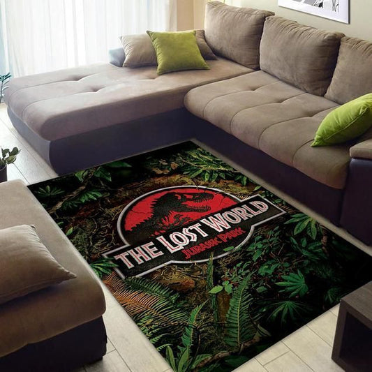 The Lost World Jurassic Park Carpet Area Rug