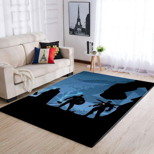 Thor Captain America Iron Man Hulk Carpet Area Rug 1