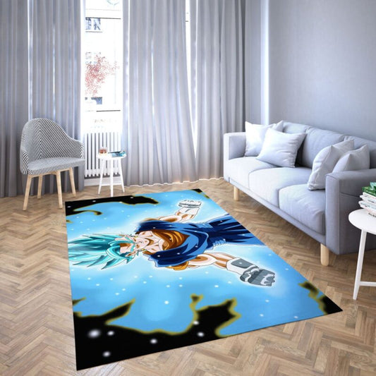 Vegito Blue Dragon Ball Super Lieblings Karikatur Carpet Area Rug