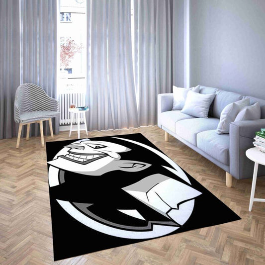 Yin Yang Batman Carpet Area Rug
