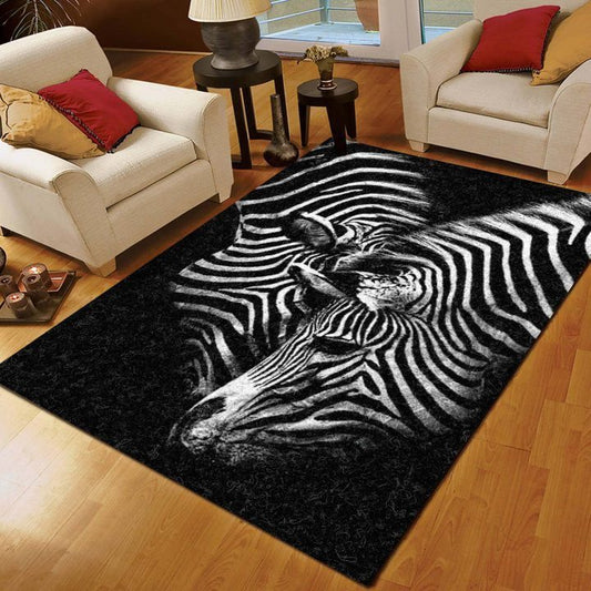Zebra Pferd Carpet Area Rug